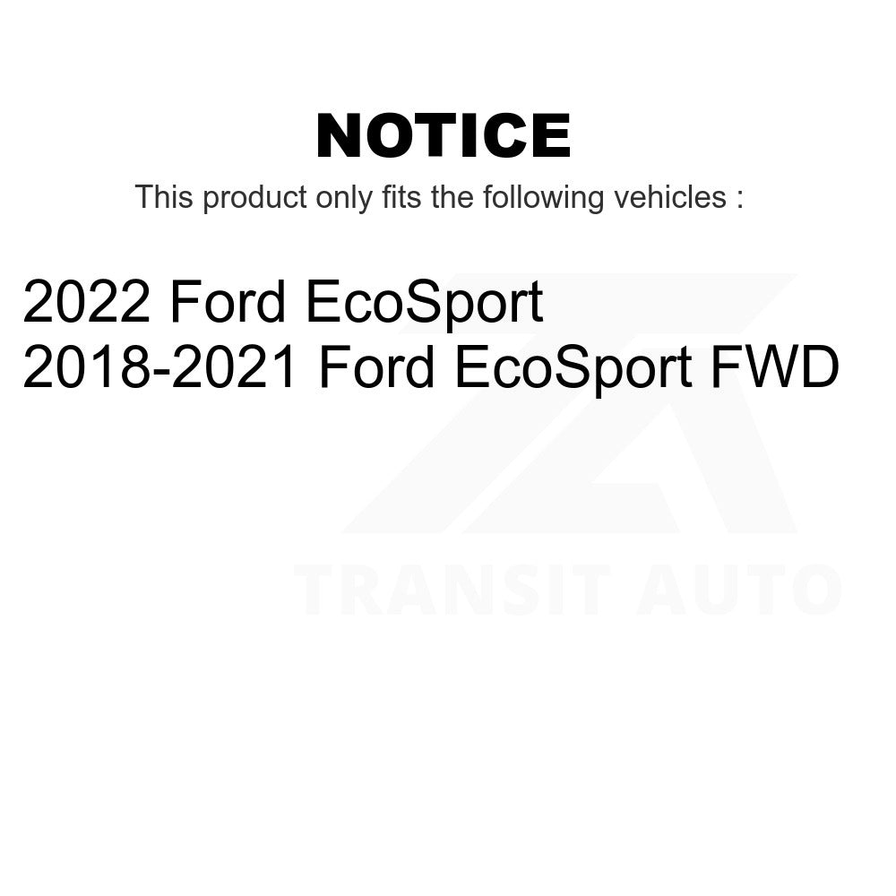 Rear Disc Brake Rotor GCR-682429 For Ford EcoSport