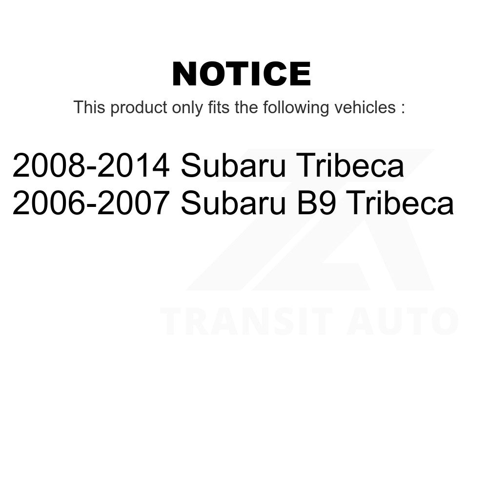 Rear Disc Brake Rotor GCR-980378 For Subaru Tribeca B9
