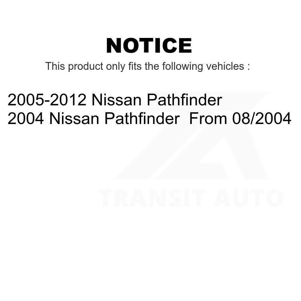 Rear Disc Brake Rotor GCR-980462 For Nissan Pathfinder