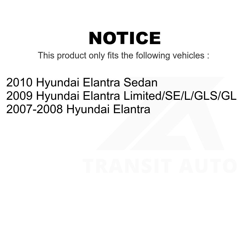 Rear Disc Brake Rotor GCR-980498 For Hyundai Elantra