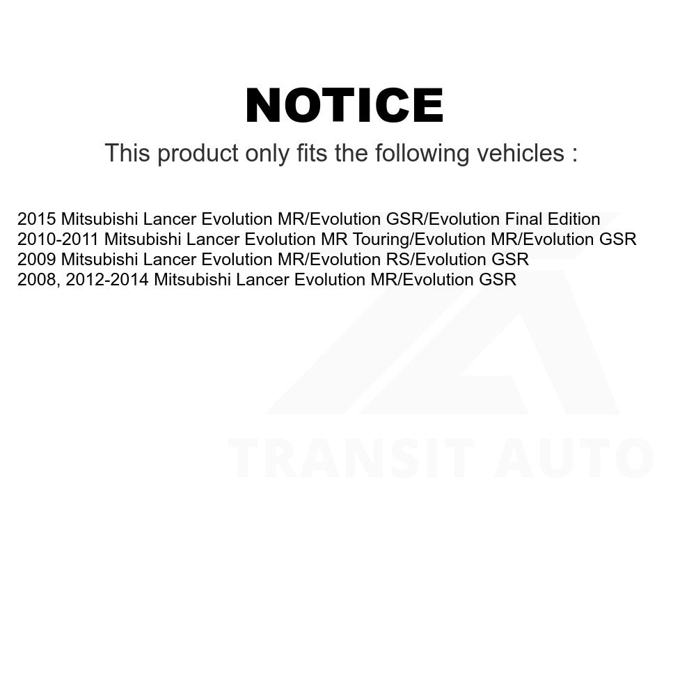 Rear Disc Brake Rotor GCR-980660 For Mitsubishi Lancer