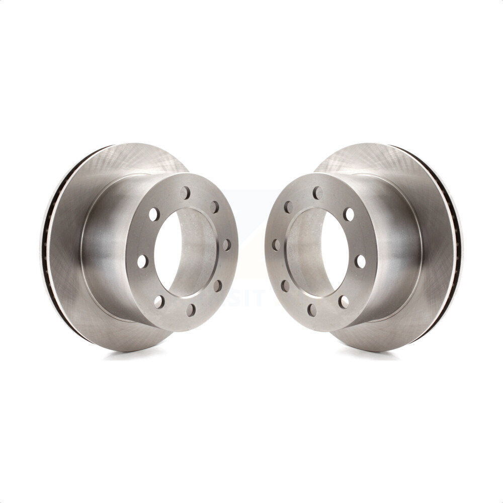 Rear Disc Brake Rotors Pair For 2000-2002 Dodge Ram 2500 3500 K8-100686