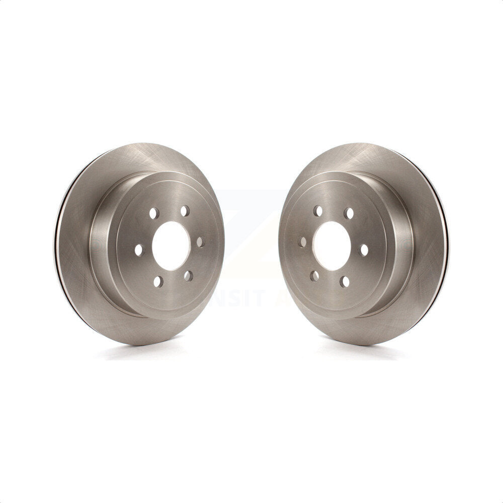 Rear Disc Brake Rotors Pair For 2003 Dodge Durango K8-100691