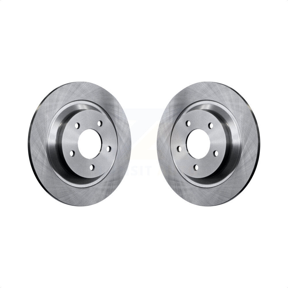Rear Disc Brake Rotors Pair For 2006-2010 2012-2017 Mazda 5 K8-100842