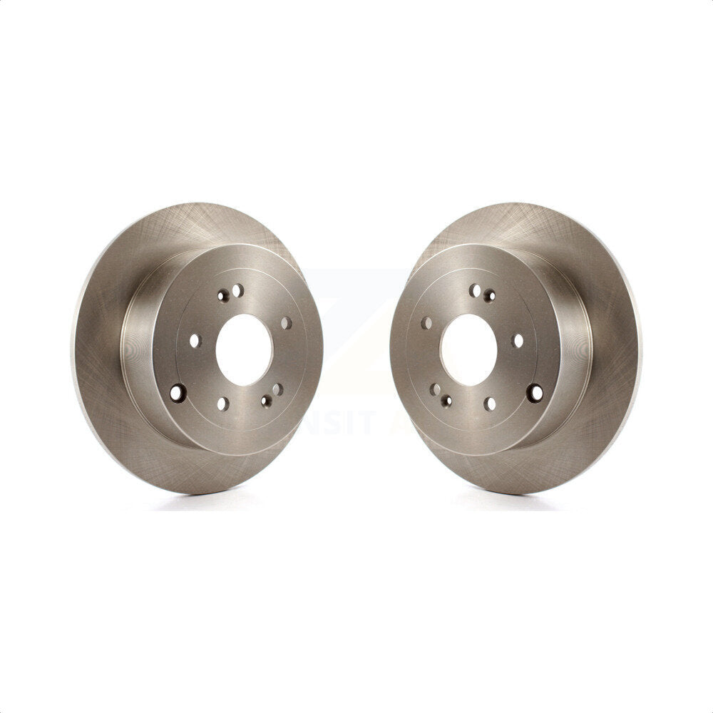 Rear Disc Brake Rotors Pair For 2007-2009 Hyundai Santa Fe K8-100844