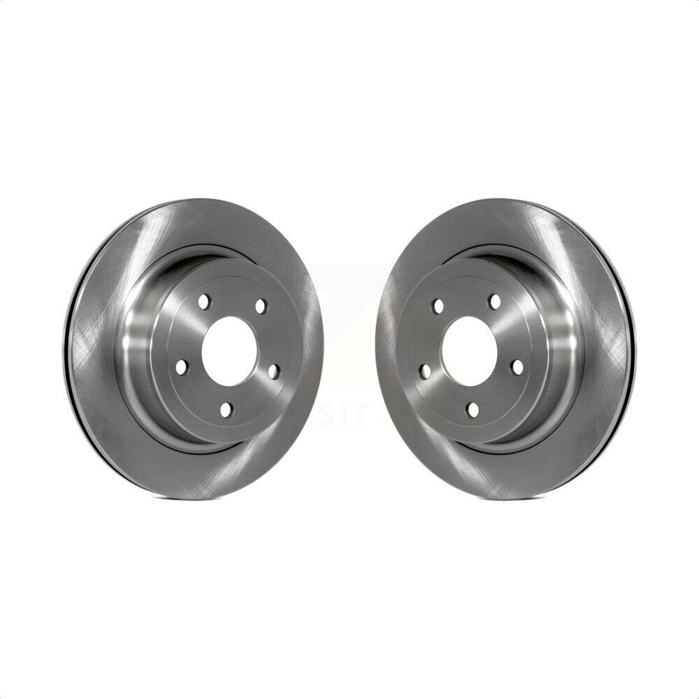 Rear Disc Brake Rotors Pair For 2008-2010 Chevrolet Cobalt SS K8-100605