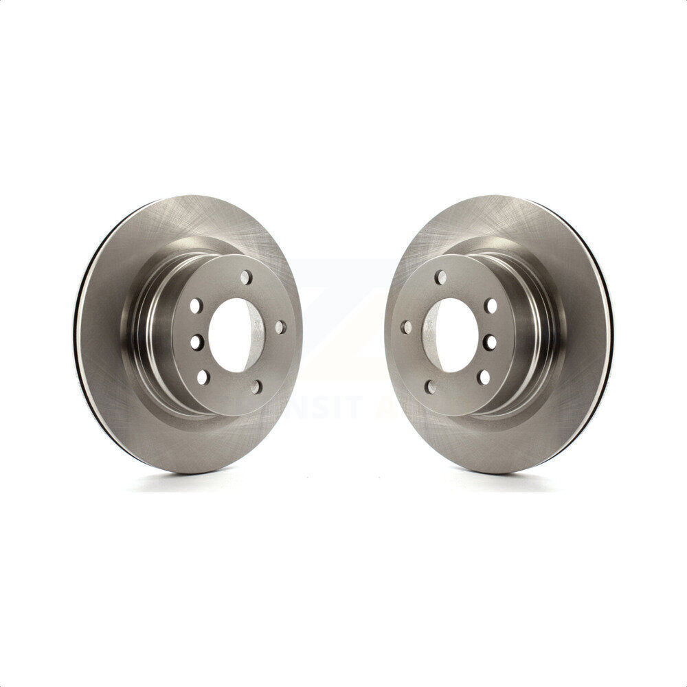 Rear Disc Brake Rotors Pair For 2008-2013 BMW 128i K8-100887