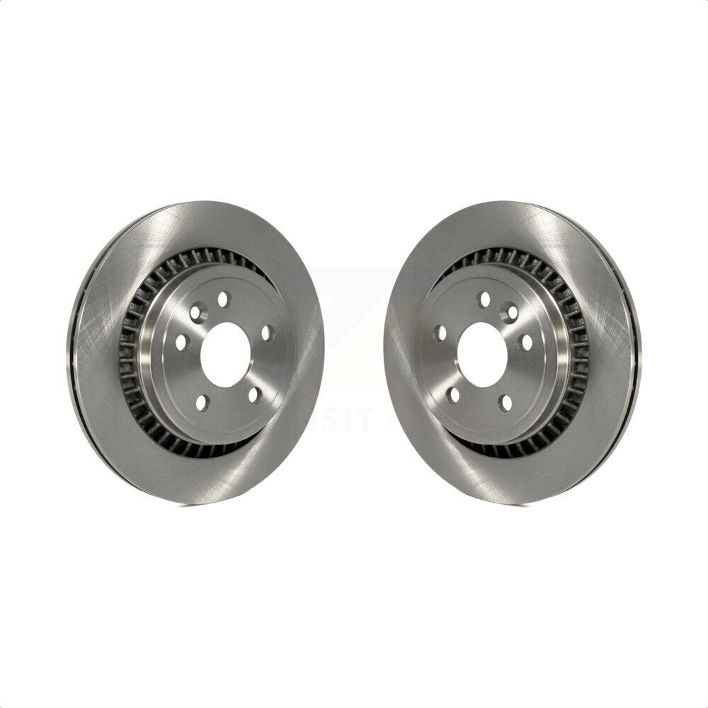 Rear Disc Brake Rotors Pair For 2010-2017 Volvo XC60 K8-100901
