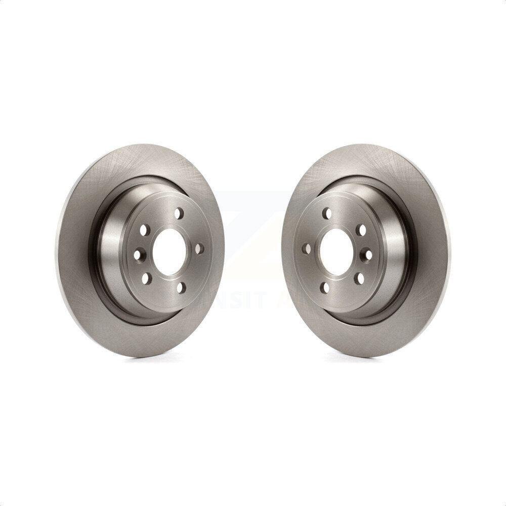Rear Disc Brake Rotors Pair For 2012-2015 Land Rover Range Evoque K8-100922