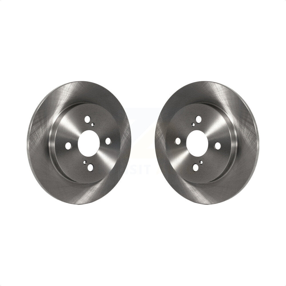 Rear Disc Brake Rotors Pair For 2012-2018 Toyota Yaris K8-100930