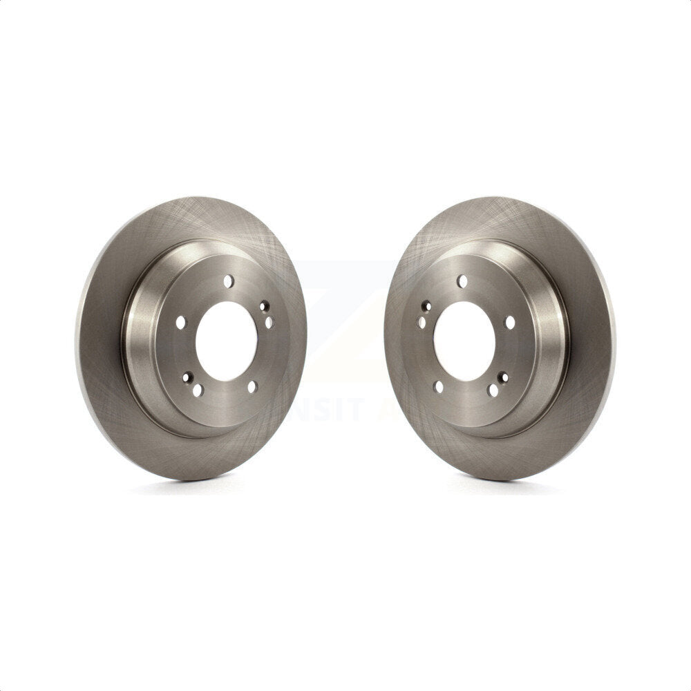 Rear Disc Brake Rotors Pair For 2014-2017 Kia Rondo K8-100960