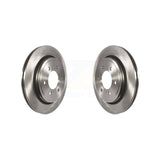 Rear Disc Brake Rotors Pair For 2015-2017 Ford F-150 With Electric Parking K8-100678