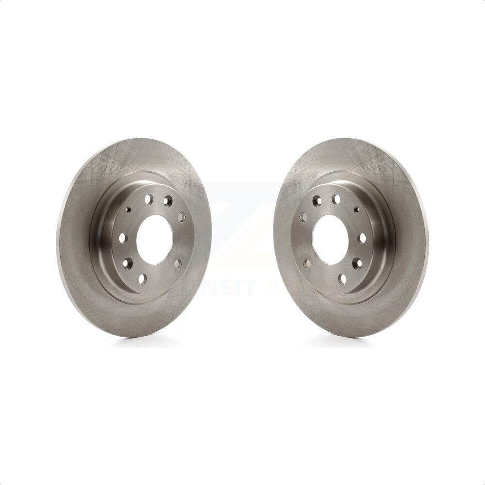 Rear Disc Brake Rotors Pair For 2016-2018 Mazda CX-3 K8-100948