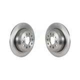 Rear Disc Brake Rotors Pair For 2018-2022 Jeep Wrangler Without Heavy Duty Brakes Code BRY K8-102348
