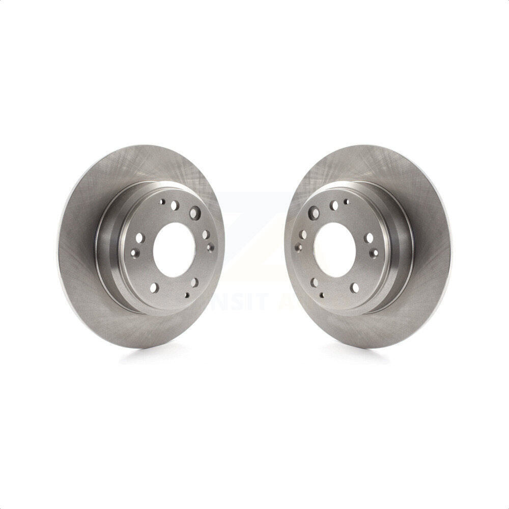 Rear Disc Brake Rotors Pair For Acura Honda Odyssey Legend RL Isuzu Oasis K8-100722