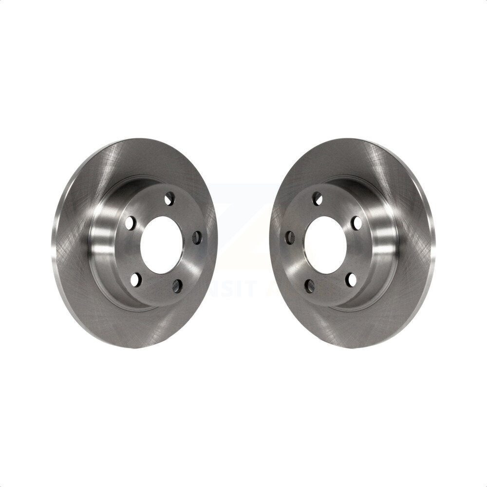 Rear Disc Brake Rotors Pair For Audi A6 Quattro Allroad K8-100763