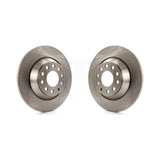 Rear Disc Brake Rotors Pair For Audi A6 Quattro With 302mm Diameter Rotor K8-100839