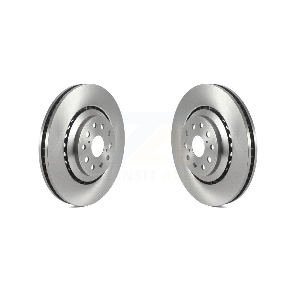 Rear Disc Brake Rotors Pair For Audi A8 Quattro S6 S7 S8 K8-102342