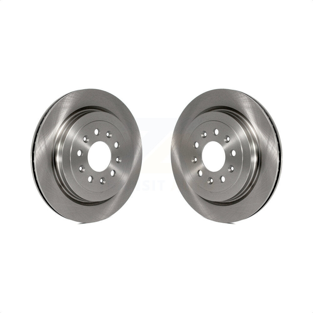 Rear Disc Brake Rotors Pair For Cadillac ATS K8-100619