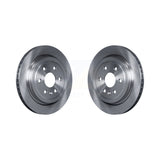 Rear Disc Brake Rotors Pair For Cadillac SRX Saab 9-4X K8-100611