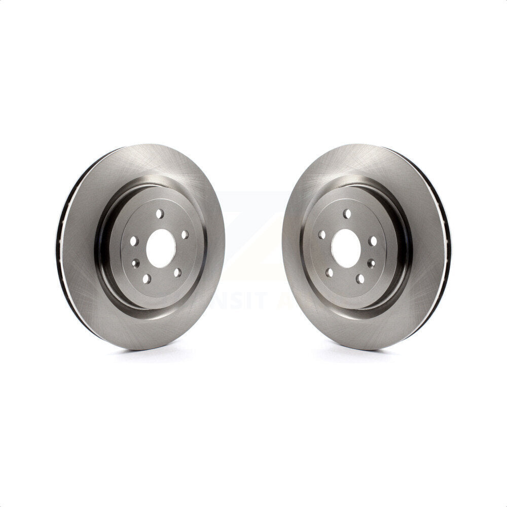 Rear Disc Brake Rotors Pair For Chevrolet Camaro Cadillac CTS K8-100606