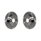 Rear Disc Brake Rotors Pair For Chevrolet Cruze Buick Encore Trax Sonic Limited K8-100613