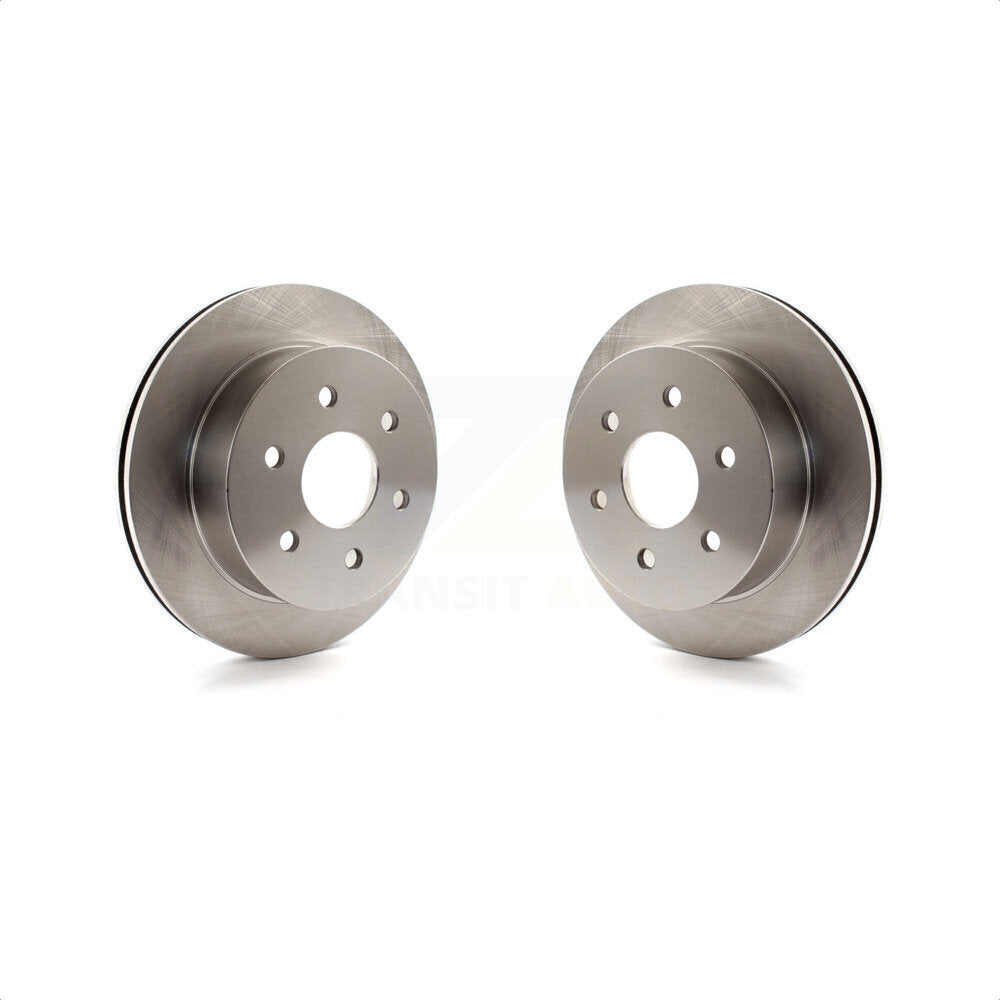 Rear Disc Brake Rotors Pair For Chevrolet Express 2500 GMC Savana K8-100581