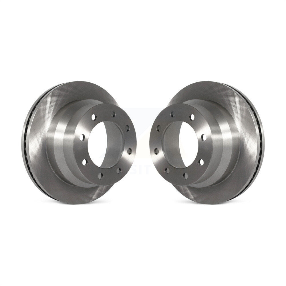 Rear Disc Brake Rotors Pair For Chevrolet Express 3500 GMC Savana 4500 K8-100602
