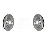 Rear Disc Brake Rotors Pair For Ford Explorer Lincoln Aviator Police Interceptor Utility K8-102322