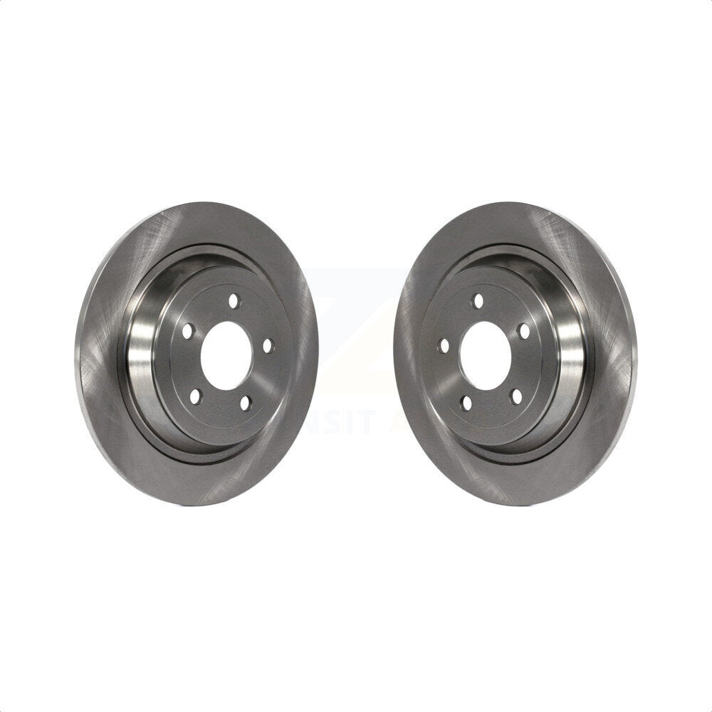 Rear Disc Brake Rotors Pair For Ford Mustang K8-100676