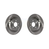 Rear Disc Brake Rotors Pair For Ford Mustang K8-100676