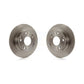 Rear Disc Brake Rotors Pair For Honda Accord Acura TSX K8-100785