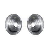 Rear Disc Brake Rotors Pair For Honda CR-V Acura RDX K8-100808