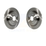 Rear Disc Brake Rotors Pair For Honda CR-V Acura TLX K8-100959