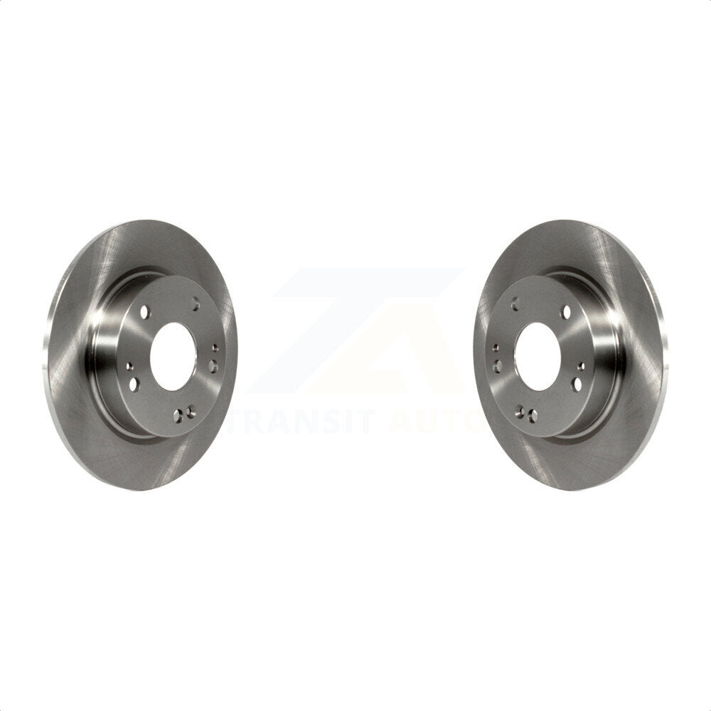 Rear Disc Brake Rotors Pair For Honda Civic Insight K8-100952