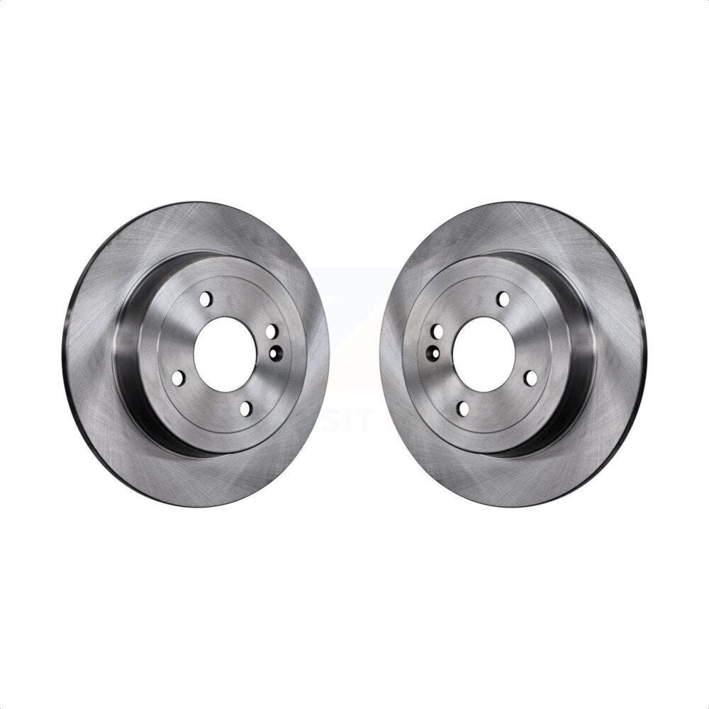 Rear Disc Brake Rotors Pair For Hyundai Accent Kia Rio K8-100928