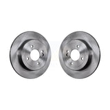 Rear Disc Brake Rotors Pair For Hyundai Accent Kia Rio K8-100928