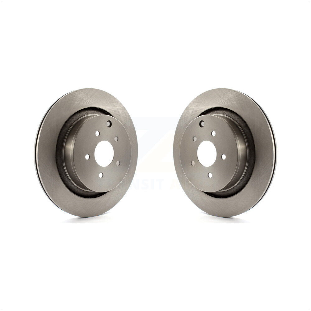 Rear Disc Brake Rotors Pair For INFINITI Q50 M37 Q60 Q70 Q70L QX70 M56 FX50 K8-100920