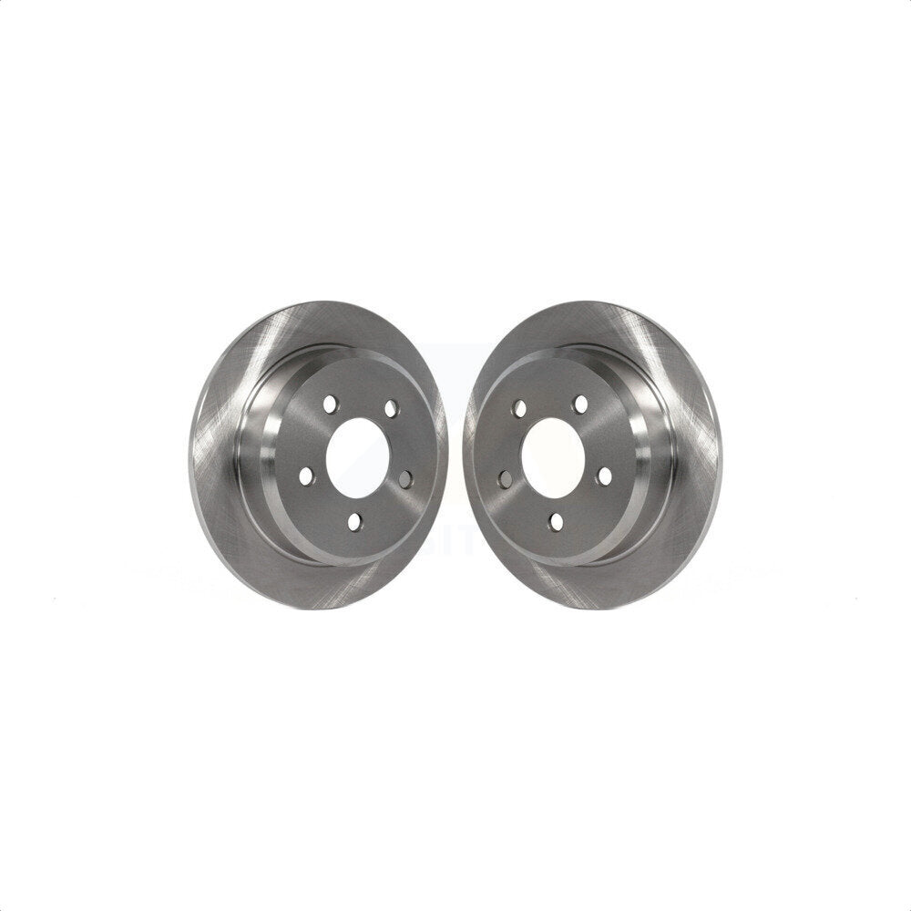 Rear Disc Brake Rotors Pair For Jeep Grand Cherokee Wagoneer K8-100680