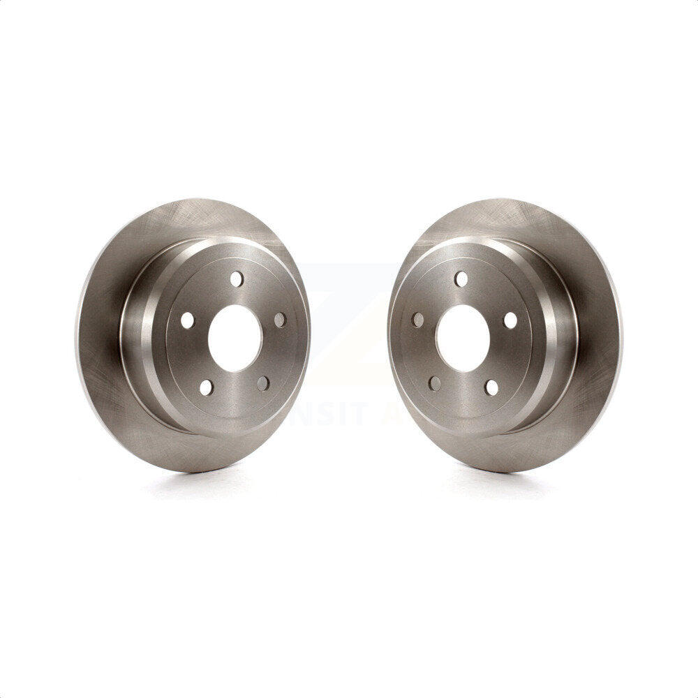 Rear Disc Brake Rotors Pair For Jeep Wrangler JK K8-100702