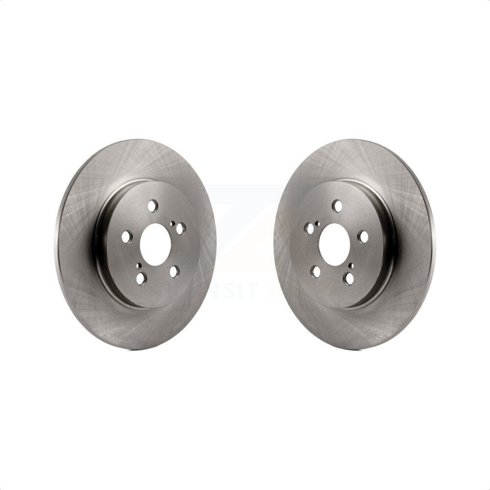 Rear Disc Brake Rotors Pair For Lexus CT200h K8-100916