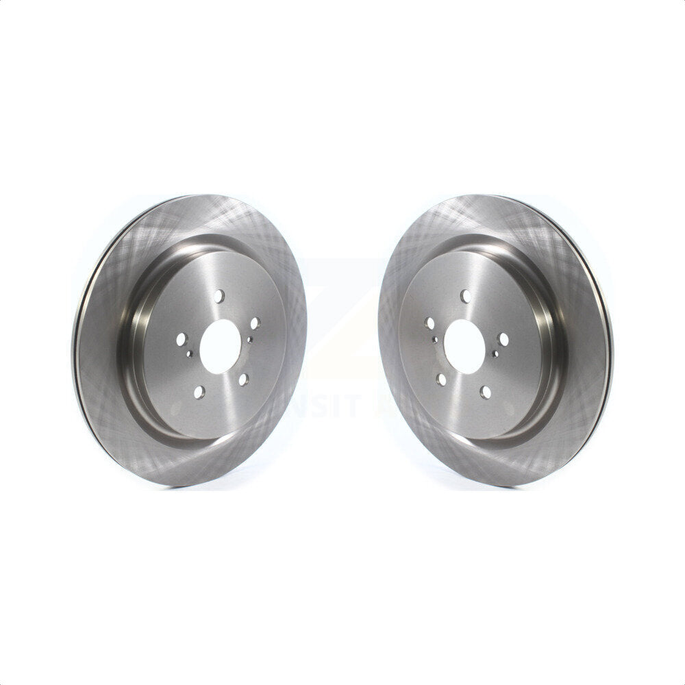Rear Disc Brake Rotors Pair For Lexus RX350 RX450h RX350L RX450hL K8-101788