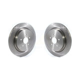 Rear Disc Brake Rotors Pair For Lexus RX350 RX450h RX350L RX450hL K8-101788