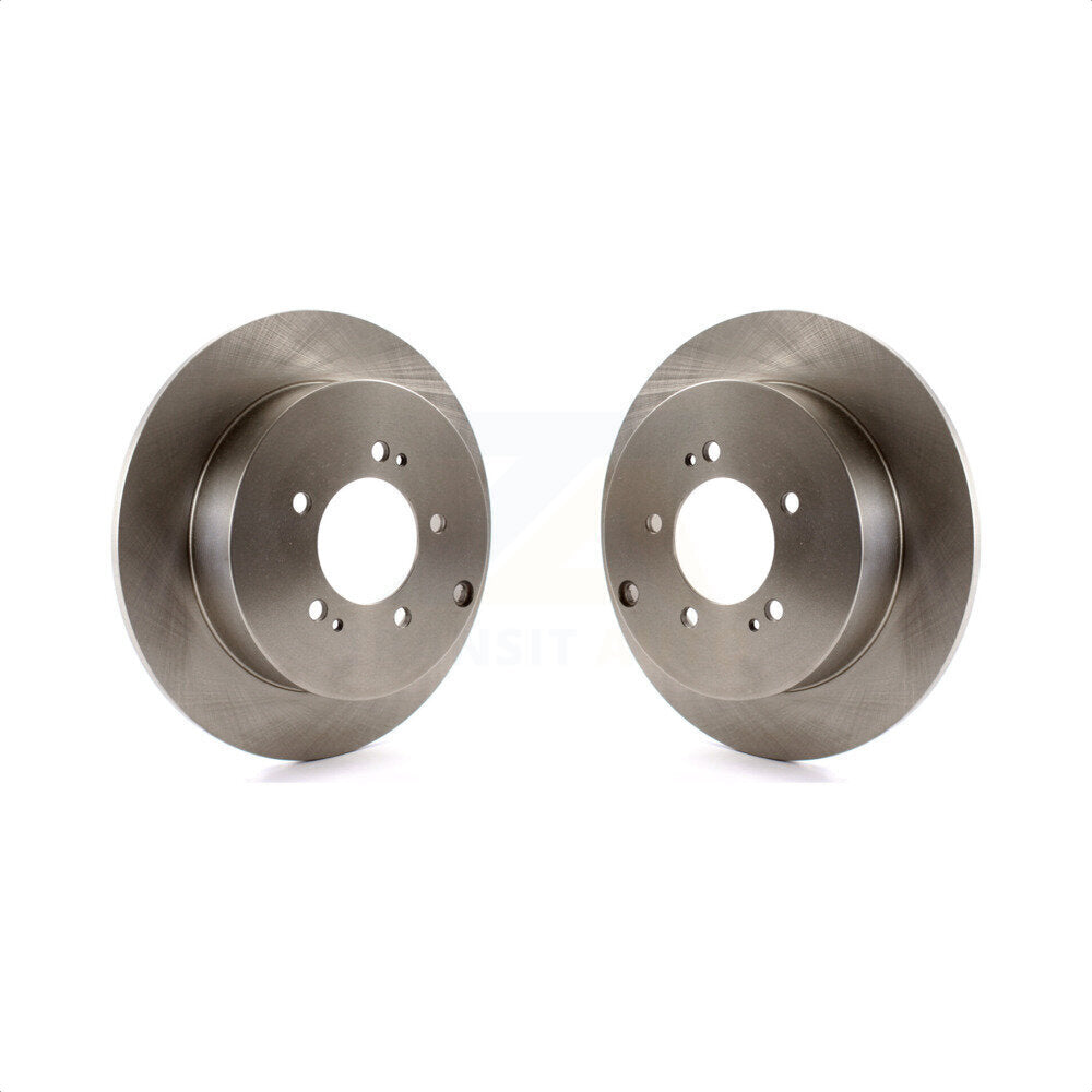 Rear Disc Brake Rotors Pair For Mitsubishi Lancer Outlander K8-100867