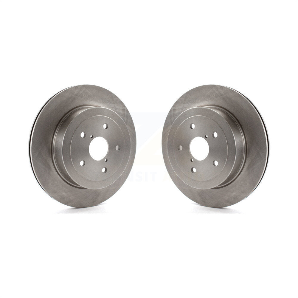 Rear Disc Brake Rotors Pair For Subaru Impreza K8-100821