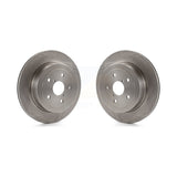 Rear Disc Brake Rotors Pair For Subaru Impreza K8-100821