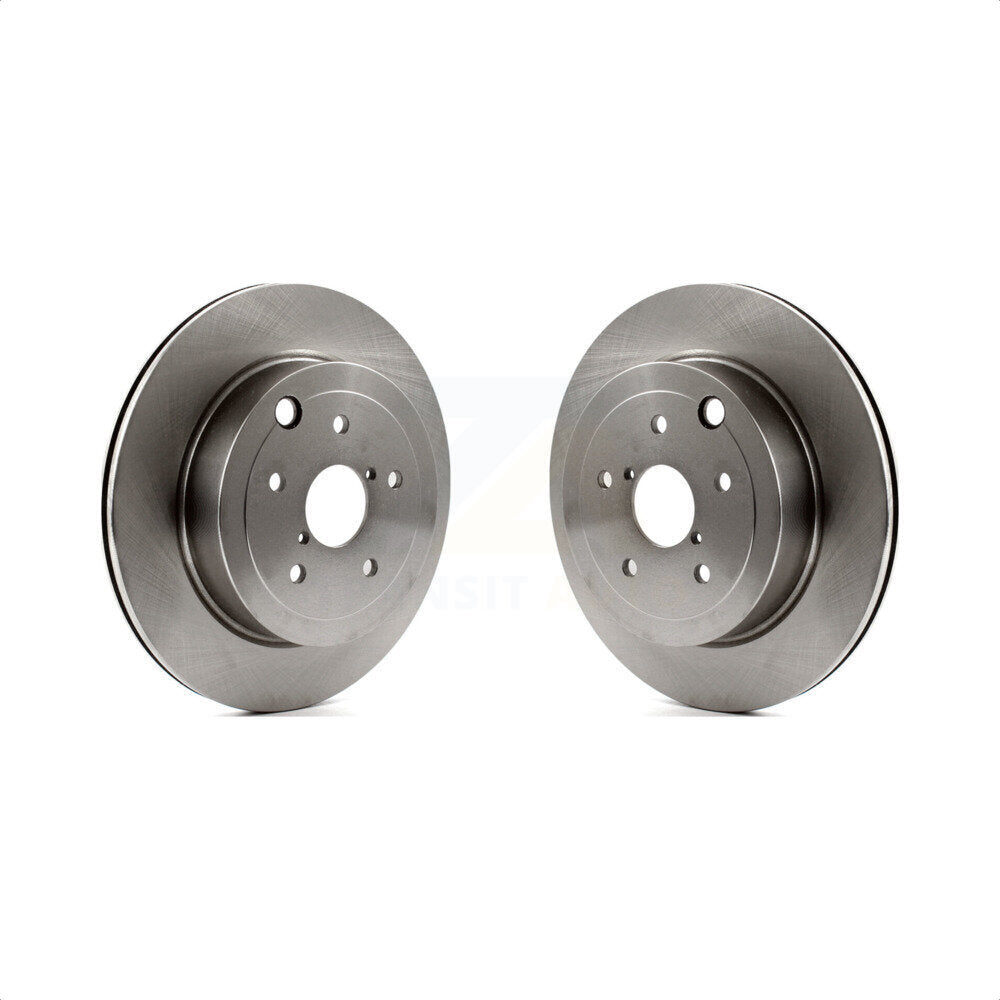 Rear Disc Brake Rotors Pair For Subaru Impreza WRX STI K8-100884