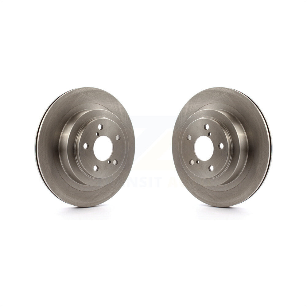 Rear Disc Brake Rotors Pair For Subaru Legacy Impreza K8-100818