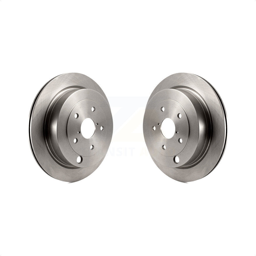 Rear Disc Brake Rotors Pair For Subaru Tribeca B9 K8-100823