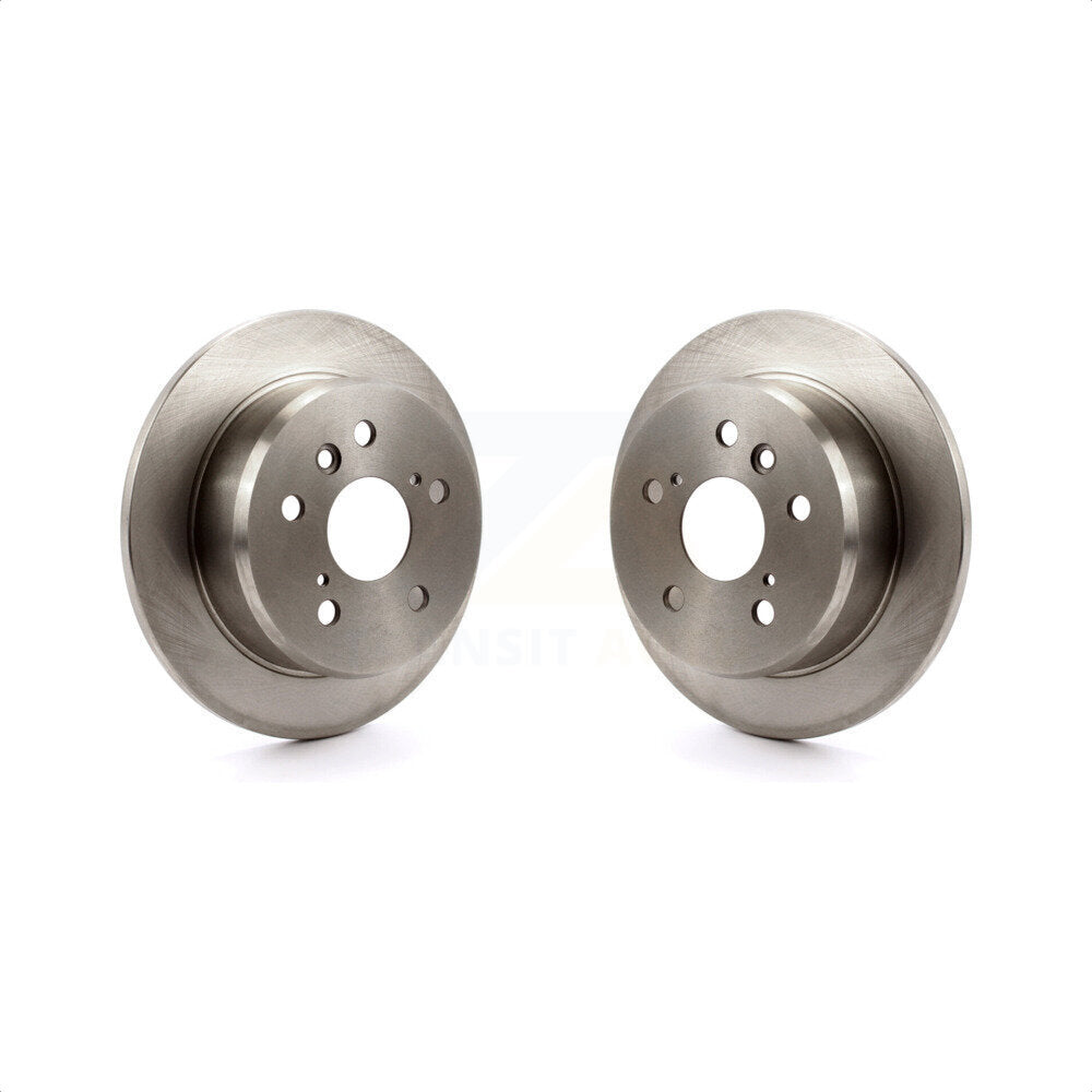 Rear Disc Brake Rotors Pair For Toyota Camry Lexus Avalon Solara ES330 ES300 K8-100771